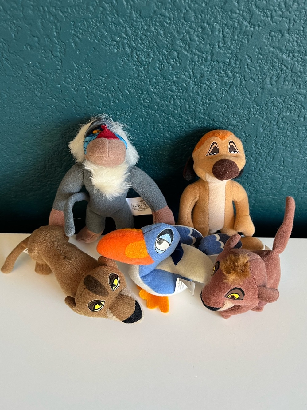 The Lion King Simbas Pride 1998 McDonald’s Plush Toys